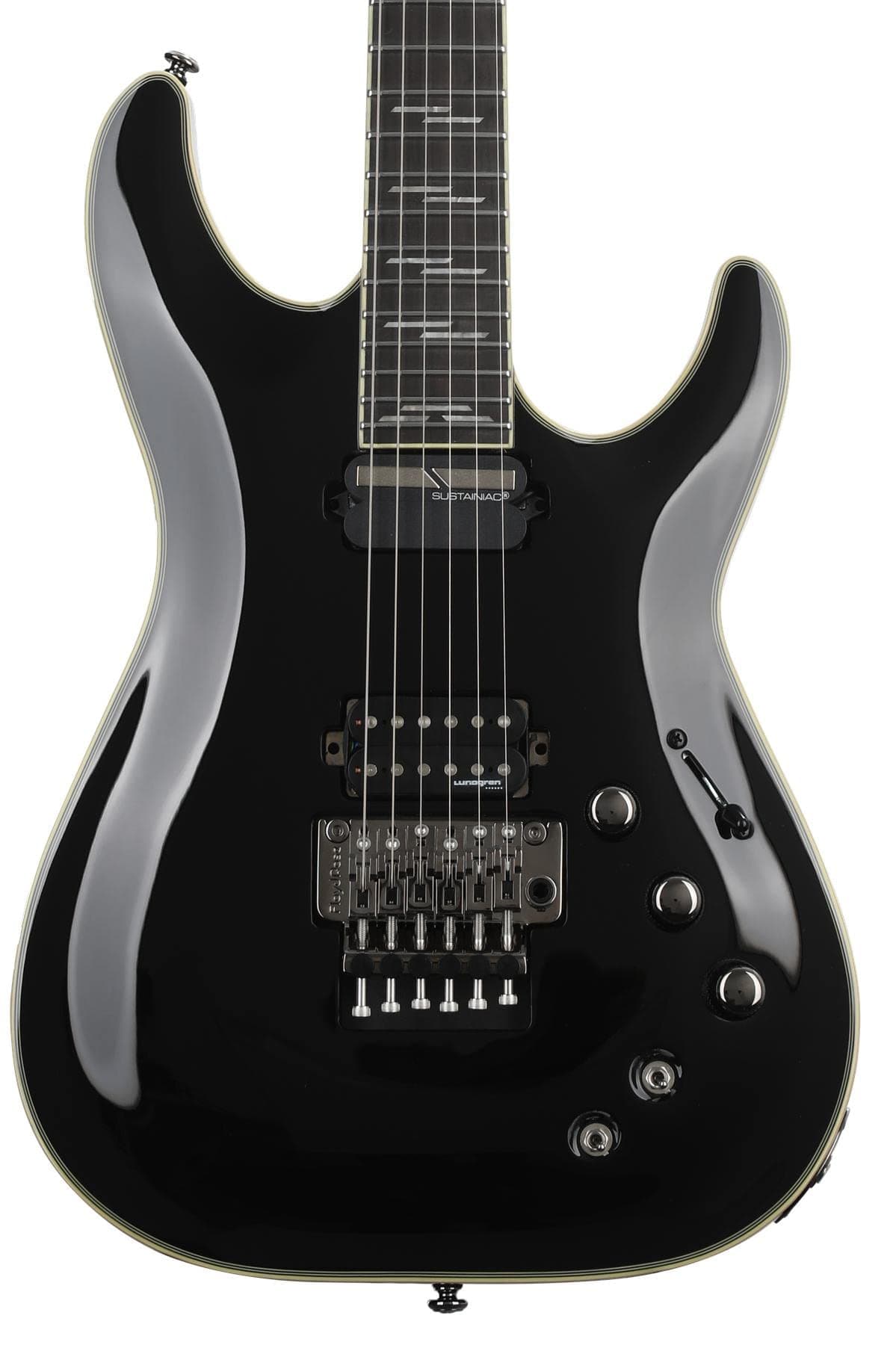 Schecter C-1 FR-S Blackjack Electric Guitar - Black Gloss