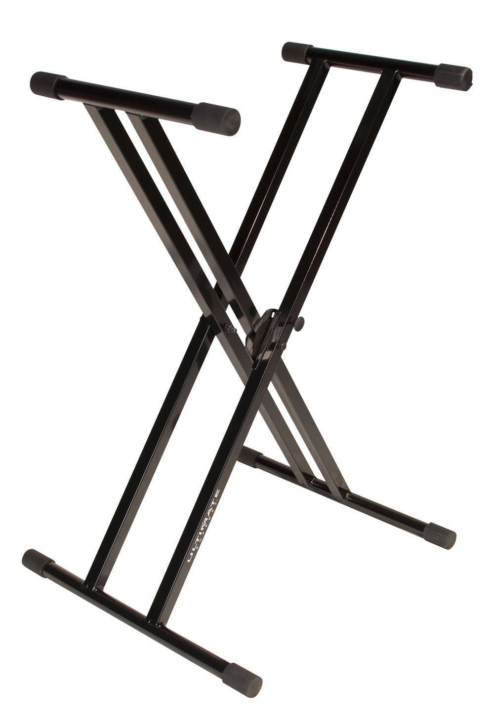 Ultimate Support IQ-2000 IQ Series X-style Keyboard Stand with Double-braced Tubing - 150 lbs. Capacity