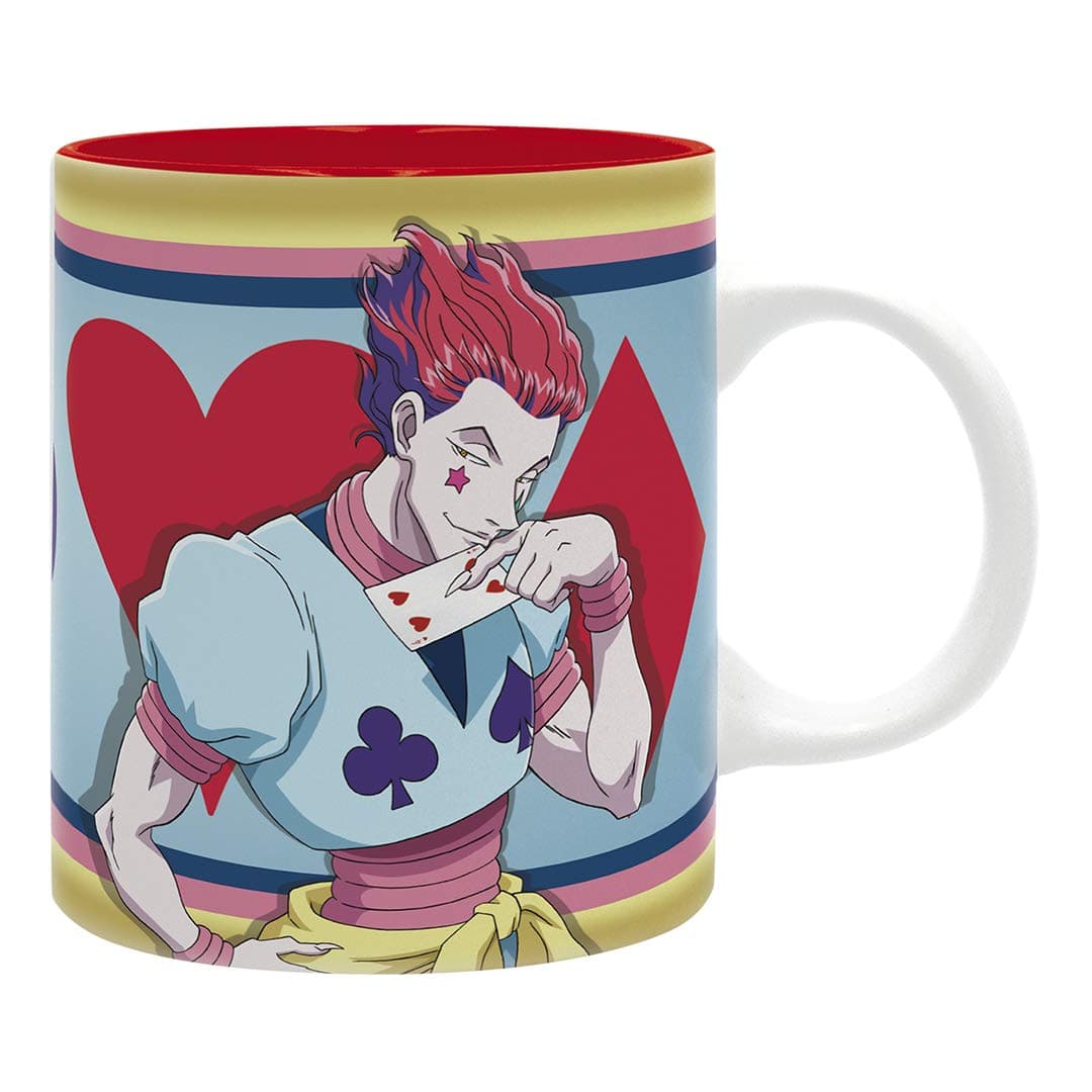 ABYSTYLE Hunter X Hunter Hisoka Morow Ceramic Coffee Team Mug 11 Oz. Anime Manga Drinkware Home & Kitchen Essential Gift Dishwasher & Microwave Safe