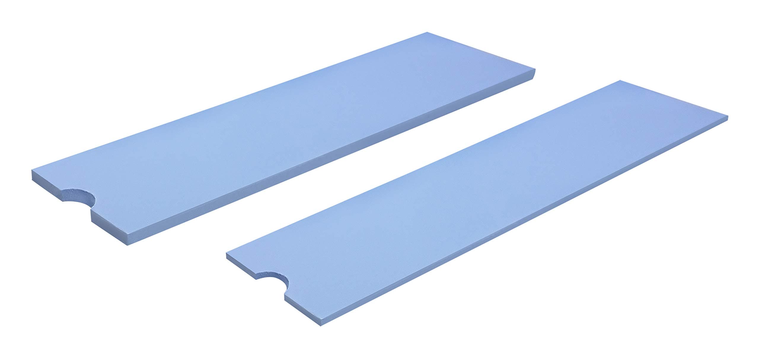 MICRO CONNECTORS M.2 SSD Thermal Cooling Pad (NGFFM2-TP2280) Blue