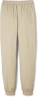 French Toast Boys' Pull-on Twill Jogger Pants