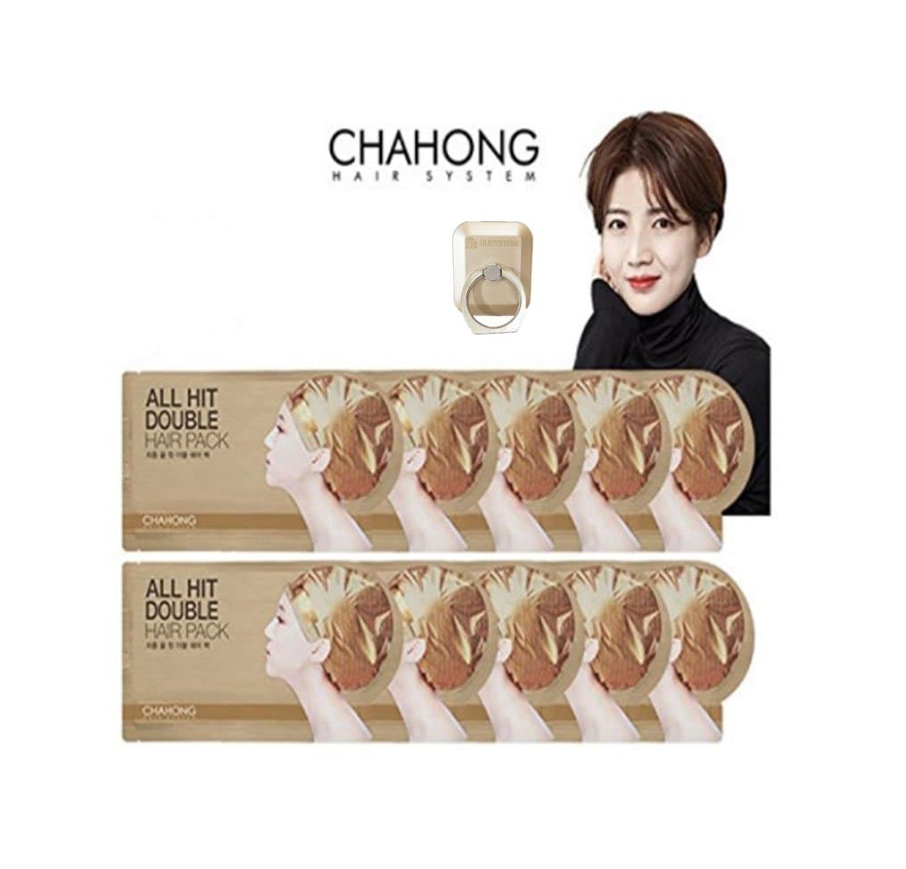Chahong Hair System Korea All Hit Double Hair Pack +Rubystone CellPhone Ring (10EA)