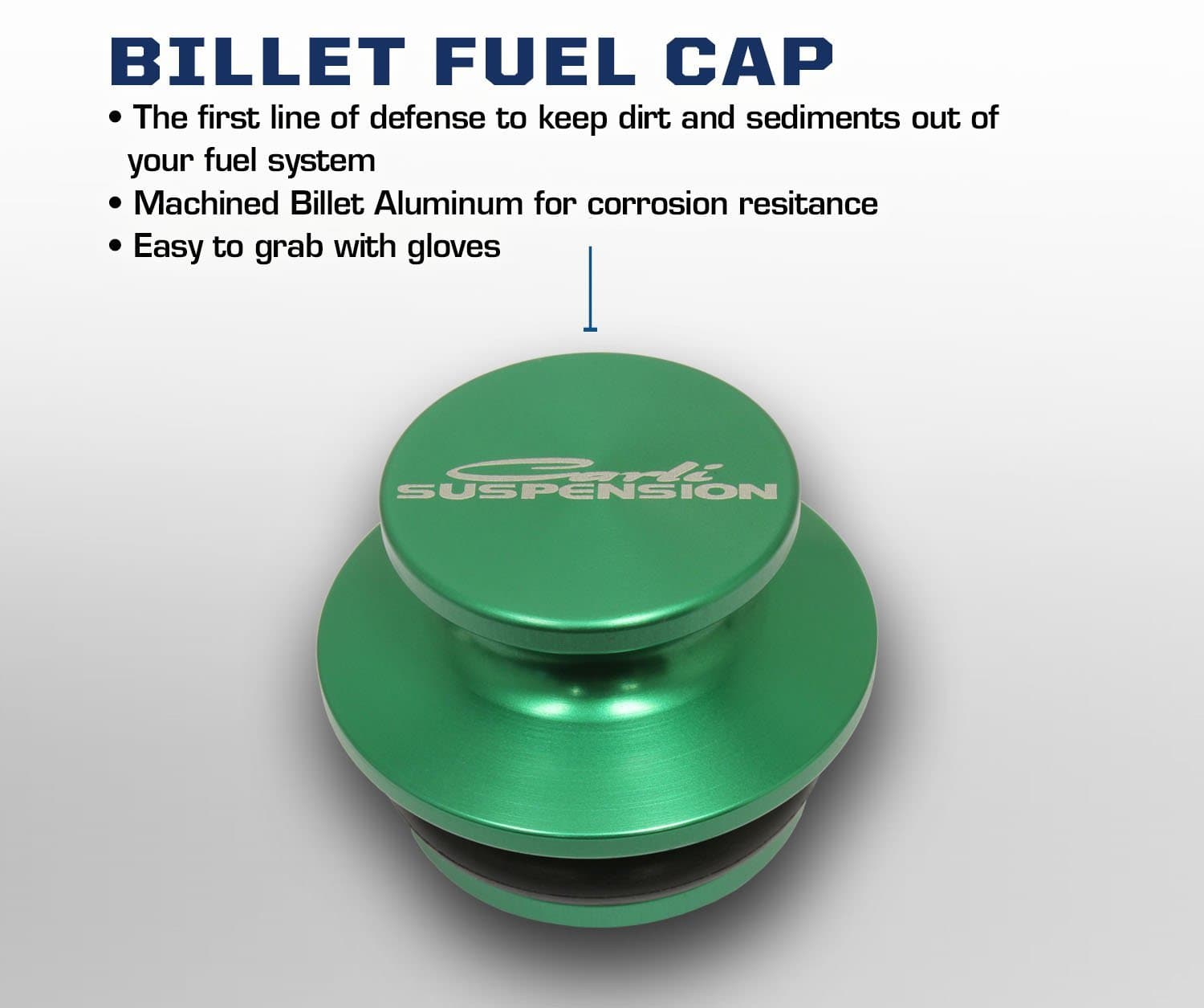 Carli Dodge Ram 2013+ Billet Fuel Cap (CS-DFUELCAP)