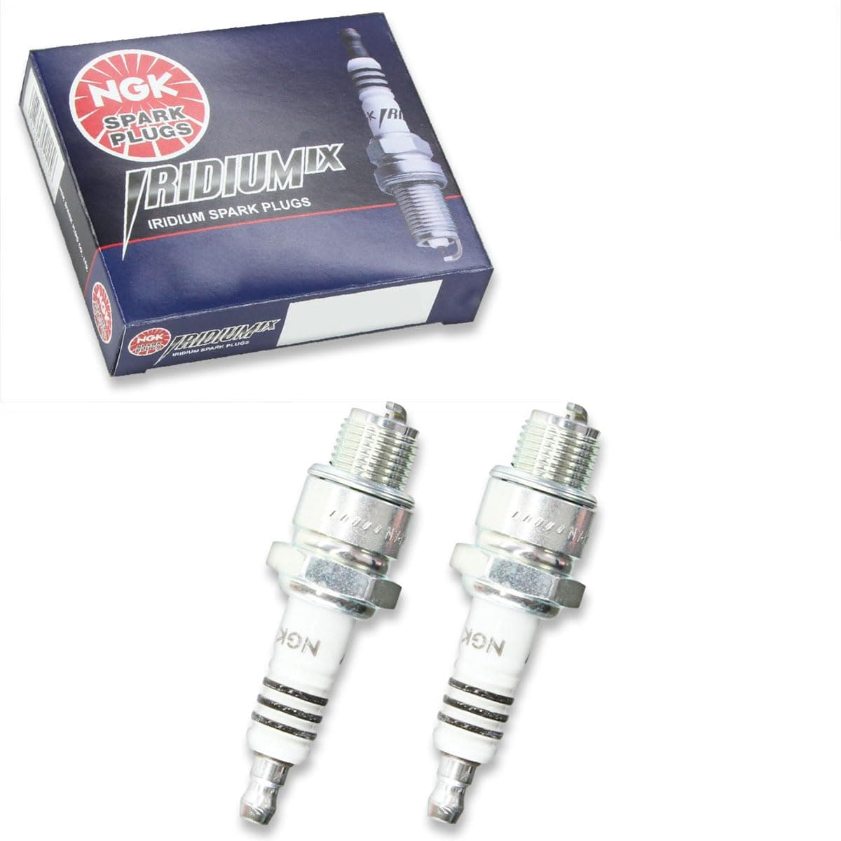 SPARK PLUG SET NGK - 708.56.08 - IRIDIUM REPLACEMENT - BR7HIX 7067 - Set 2 pieces -