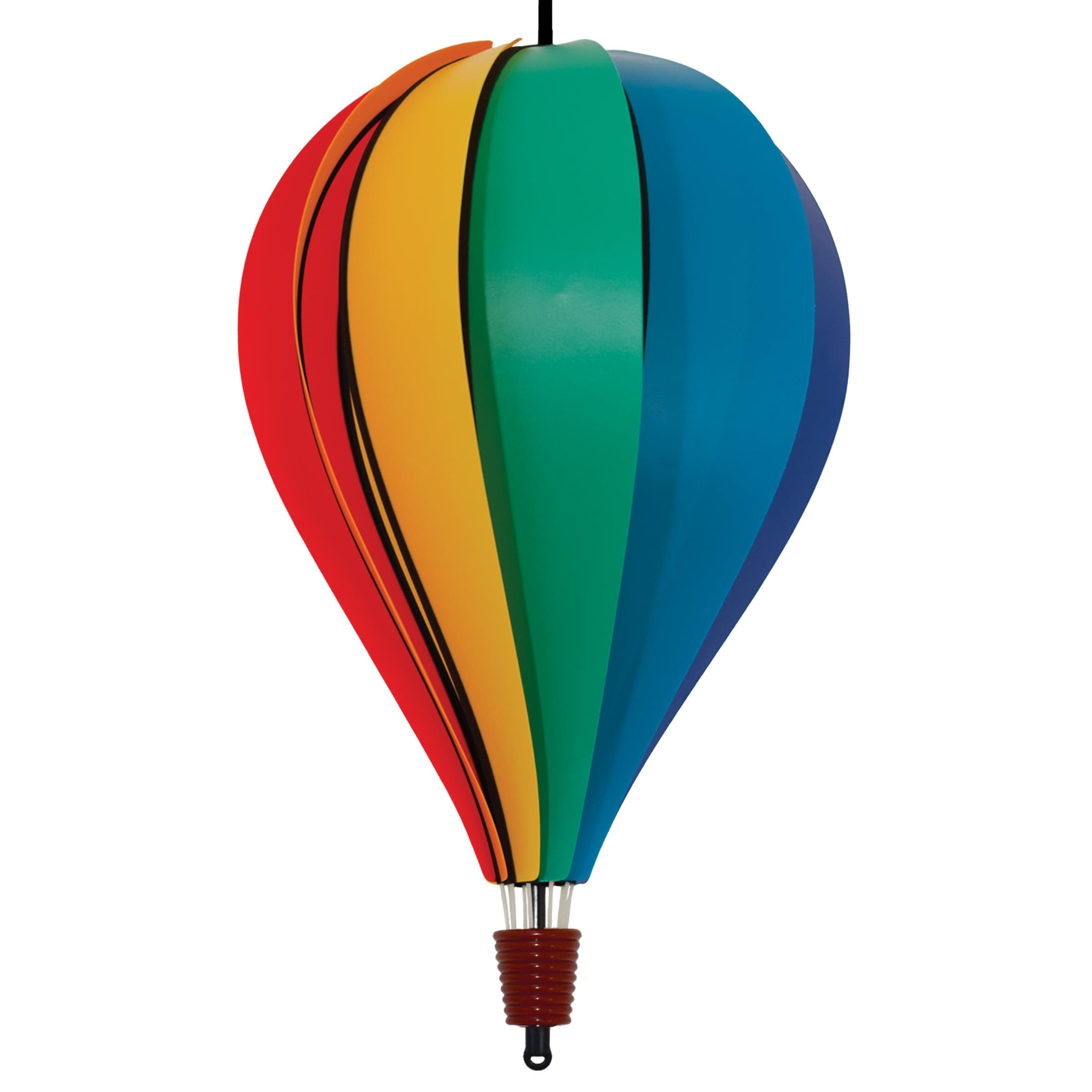 In the Breeze Rainbow Poly 10-Panel Hot Air Balloon