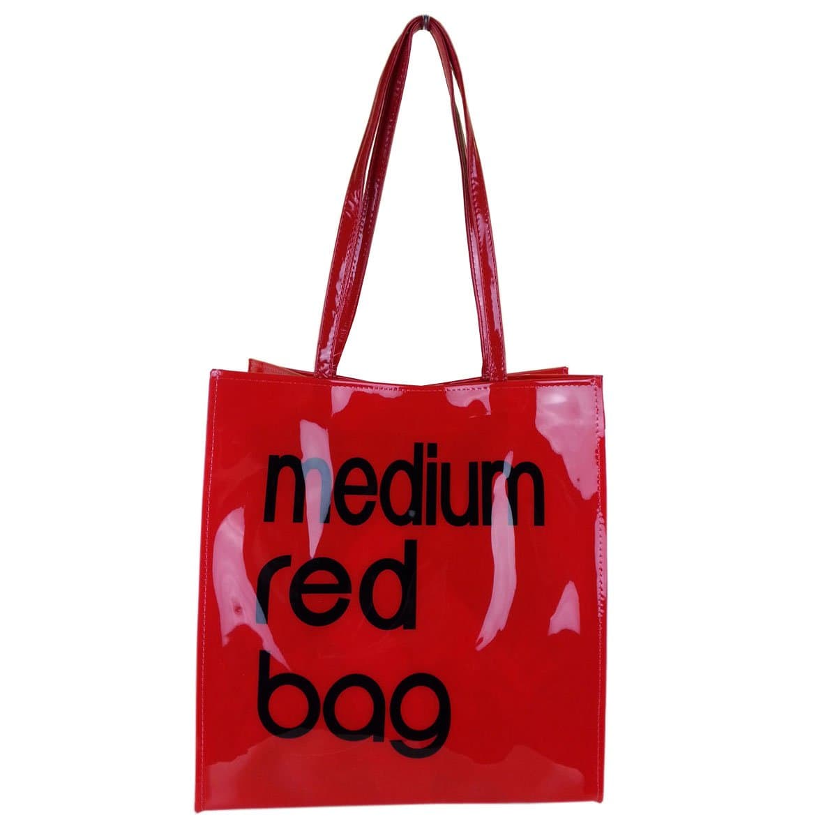 Aparatoo MEDIUM PINK WHITE SILVER BROWN BLACK/SILVER BAG - Handbag Shopper (Red)…