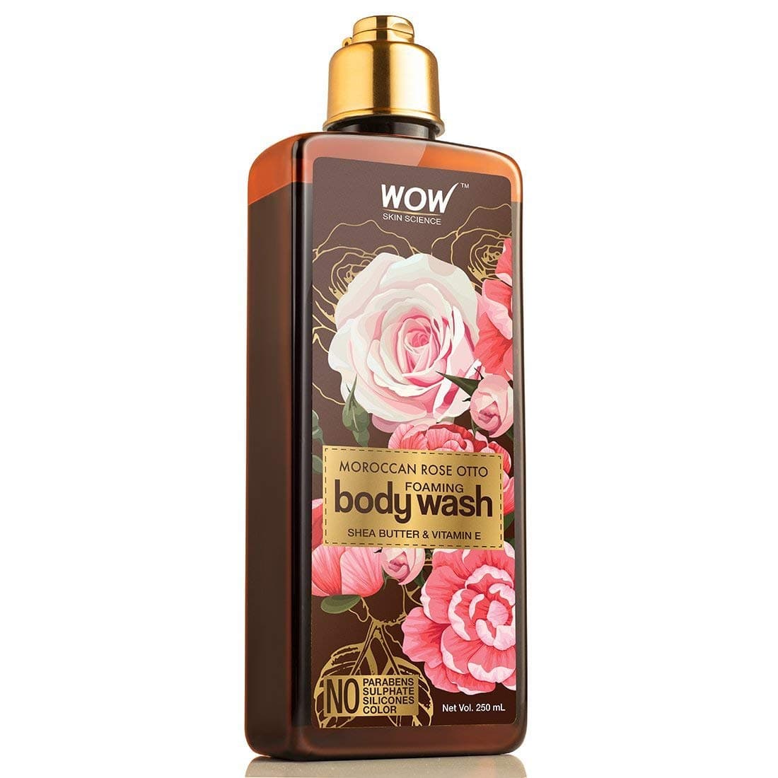 Moroccan Rose Otto Body Wash |250 ml | Maximum Hydration For Smooth | Healthier, Softer Skin For Men, Women, Teen - For Dry Skin Relief