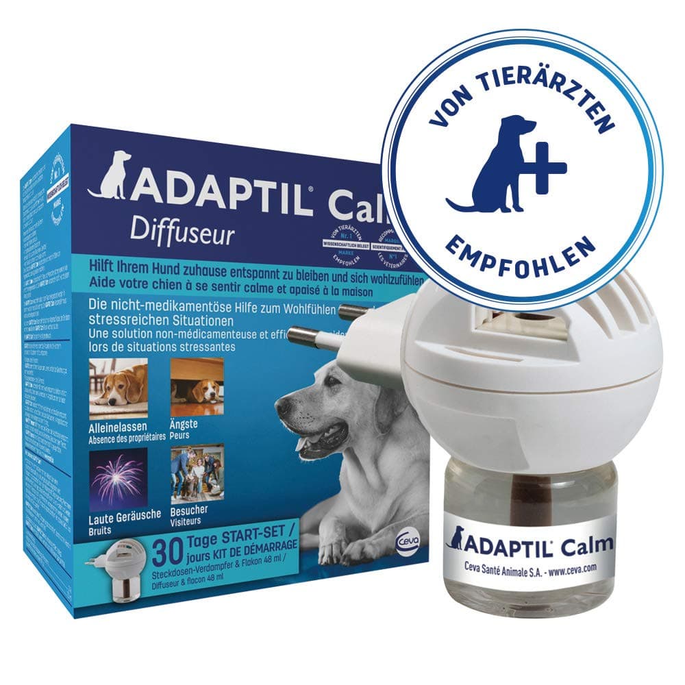 Adaptil Calm Home Diffuser & 2 Refills Dog Anti-Anxiety Product 60 Day Supply Bundle