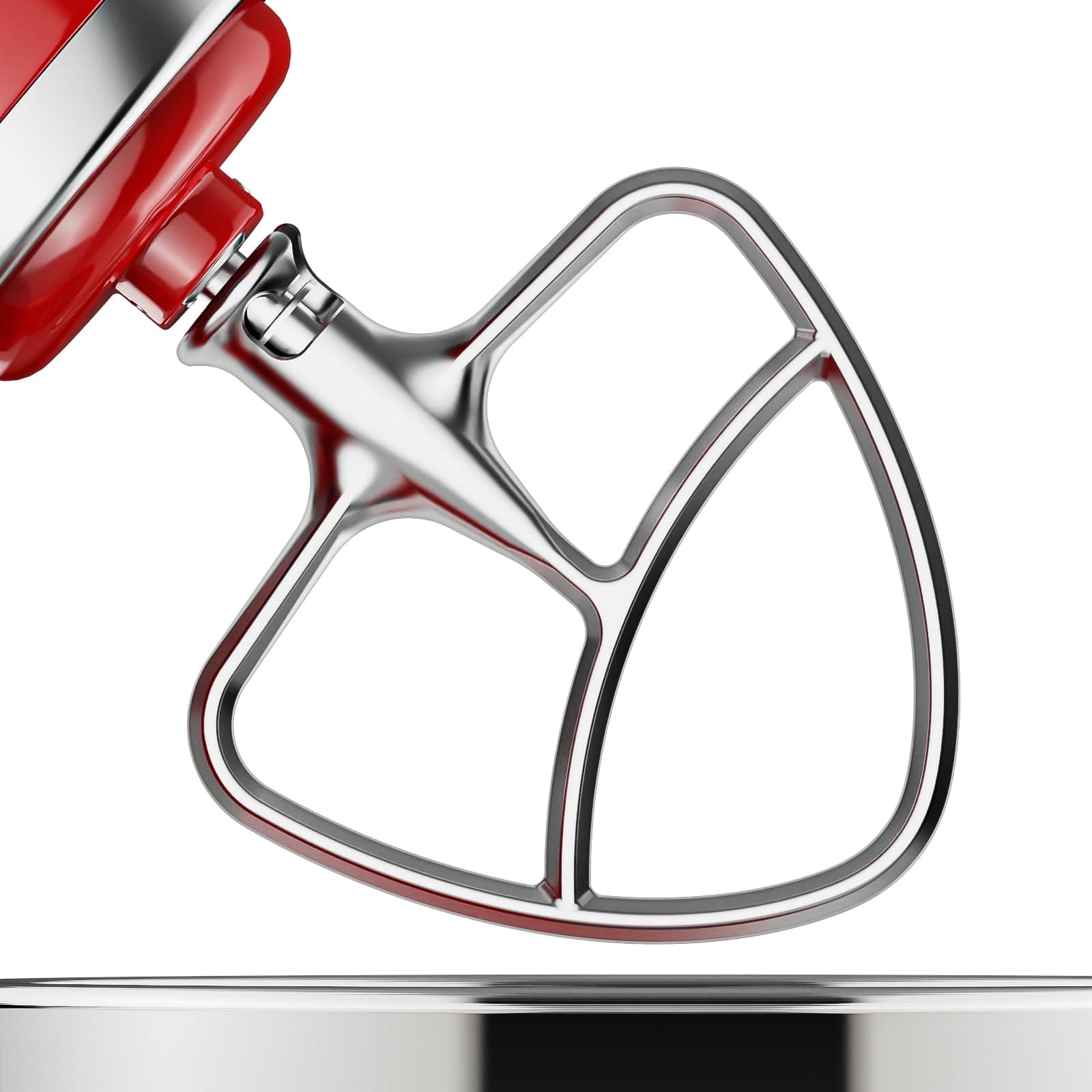 Stainless Steel Paddle Attachment for Kitchenaid Mixer, Replacement Kitchenaid Paddle Attachment, Fit 4.5-5Qt Tilt-Head Stand Mixers, For Kitchen Aid Paddle