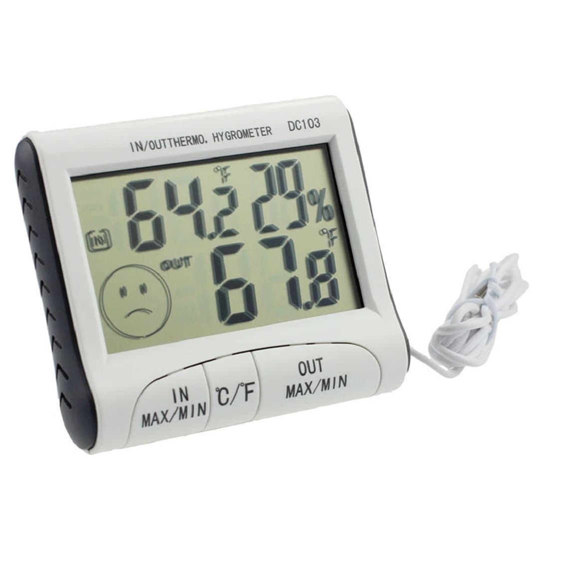 Bocideal New Digital DC103 LCD Display Humidity Temperature Hygrometer Thermometer