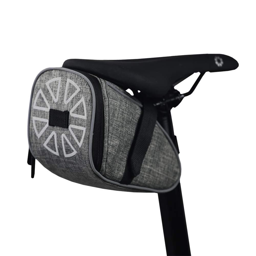 Dahon Bicycle Saddle Bag, Waterproof Strap-On Bike Storage Frame Bag for Cycling