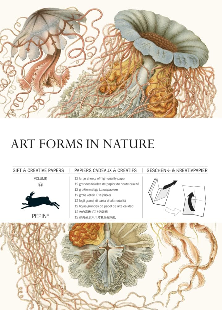 Art Forms in Nature: Gift & Creative Paper Book Vol.83 (Multilingual Edition)