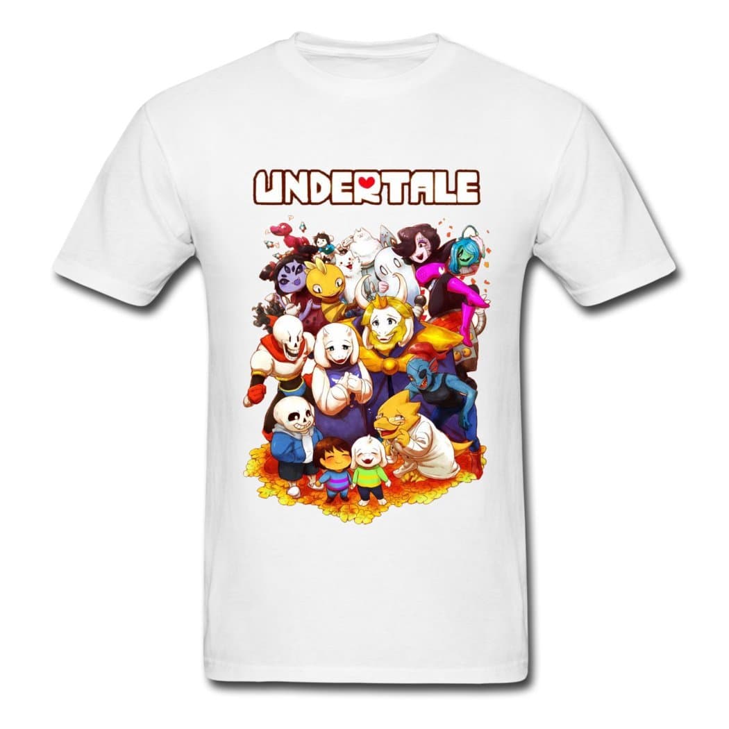 Undertale Character Graffiti Men's Tshirt Cool Style XXXX-L