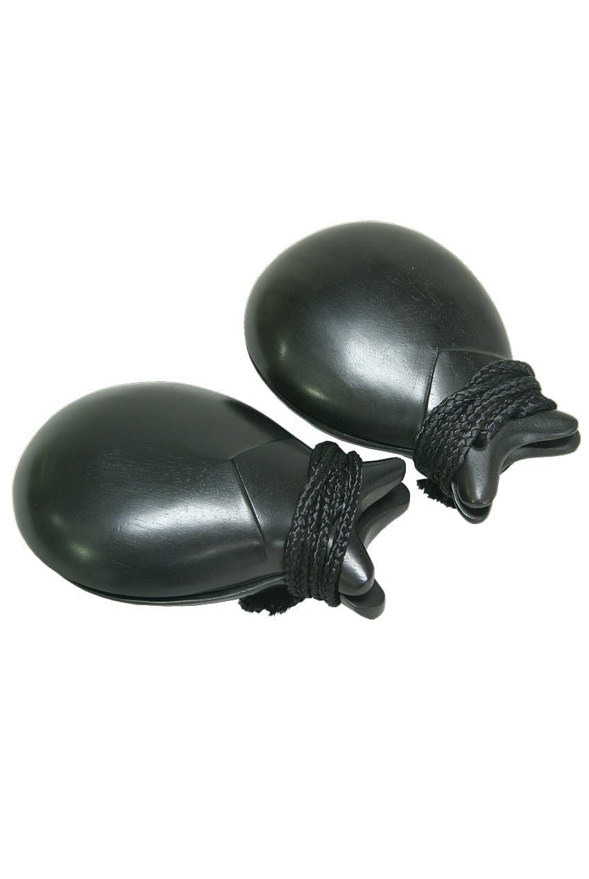 Mid-East Castanets, 2 5/8", Ebony, Pair - DOBANI