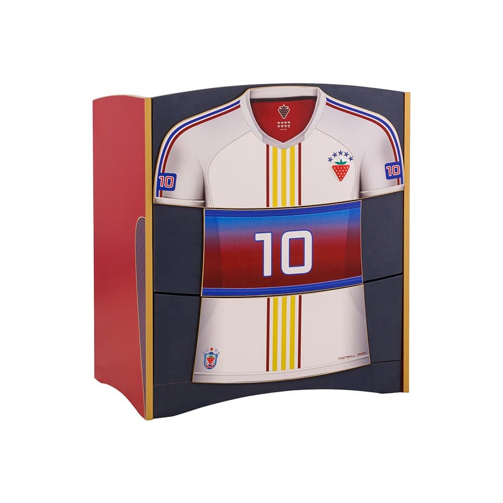 Cilek Soccer Storage Bench Red