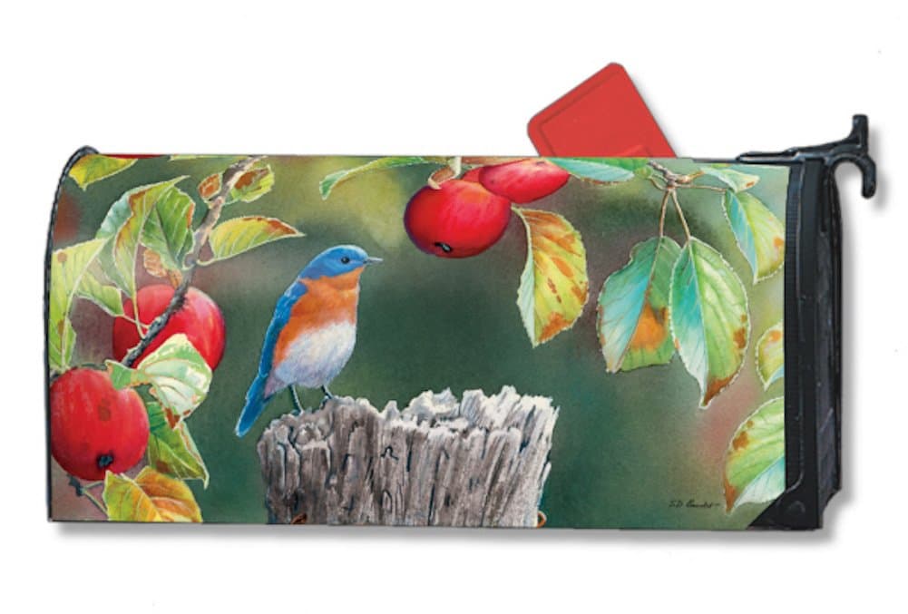 MailwrapsOrchard Bluebird Mailbox Cover 01009