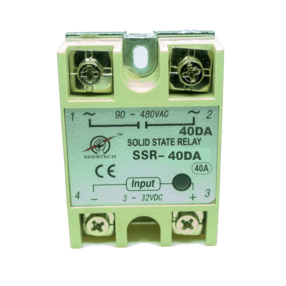 TSKTECH Solid State Relay SSR DC to AC (Max Load 40AMP)