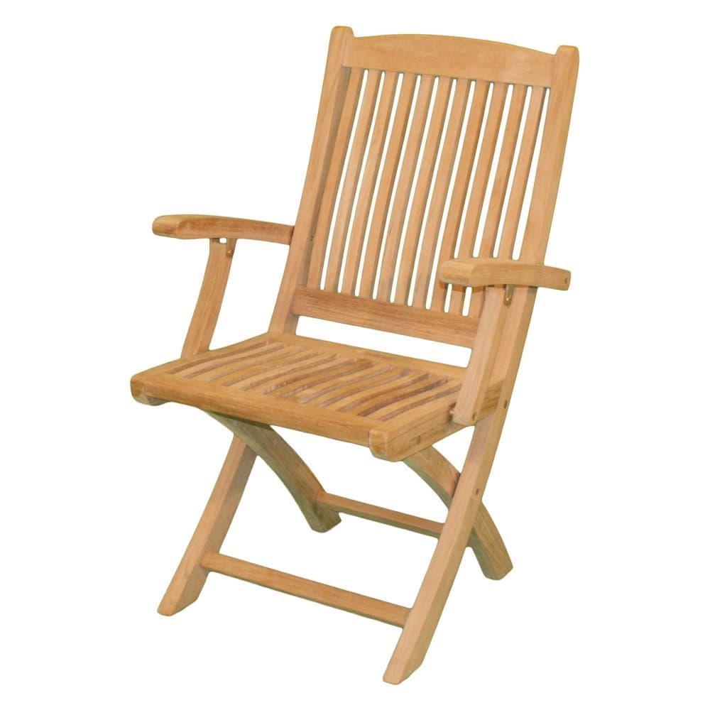 Jewels of Java Teak Harbor Folding Arm Chair
