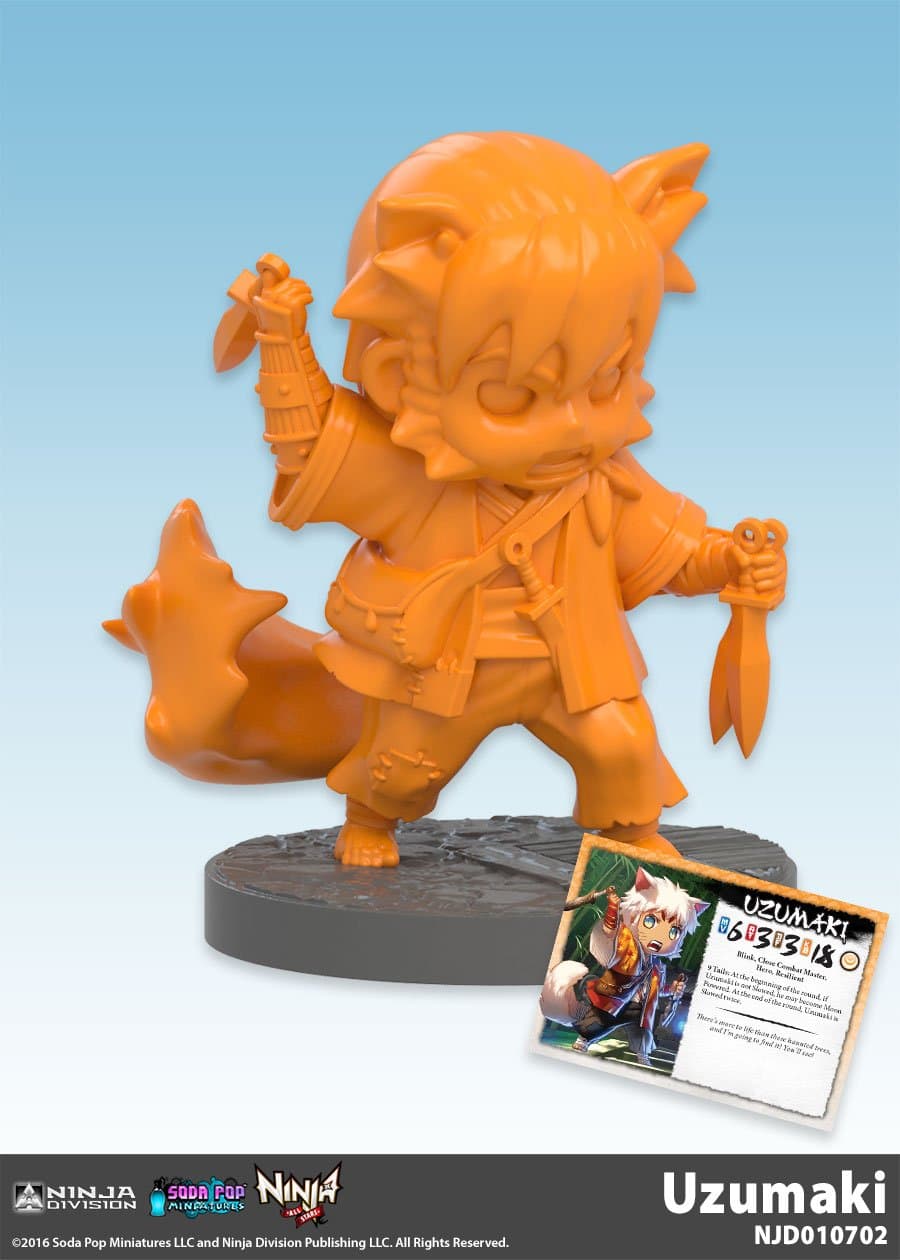 Ninja Division NAS Uzumaki Board Game