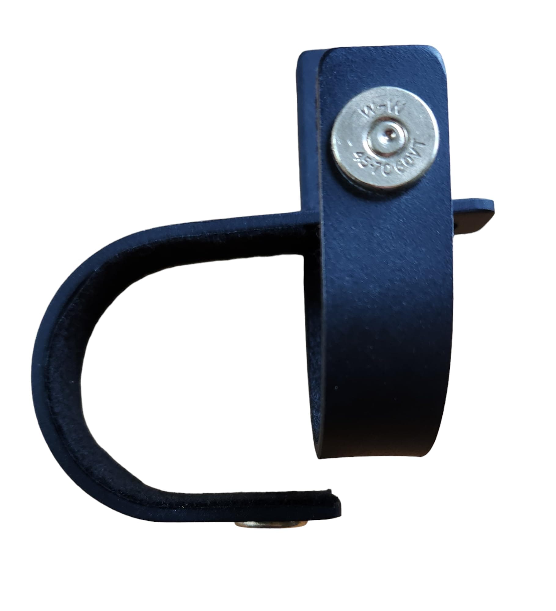 Gun Hangers Shotgun Muzzleloader Lever Action Wall Mount Gun Hooks Rack - (Black Finish, 45-70 Govt) Verdict Brackets, LLC - (Low Profile) -