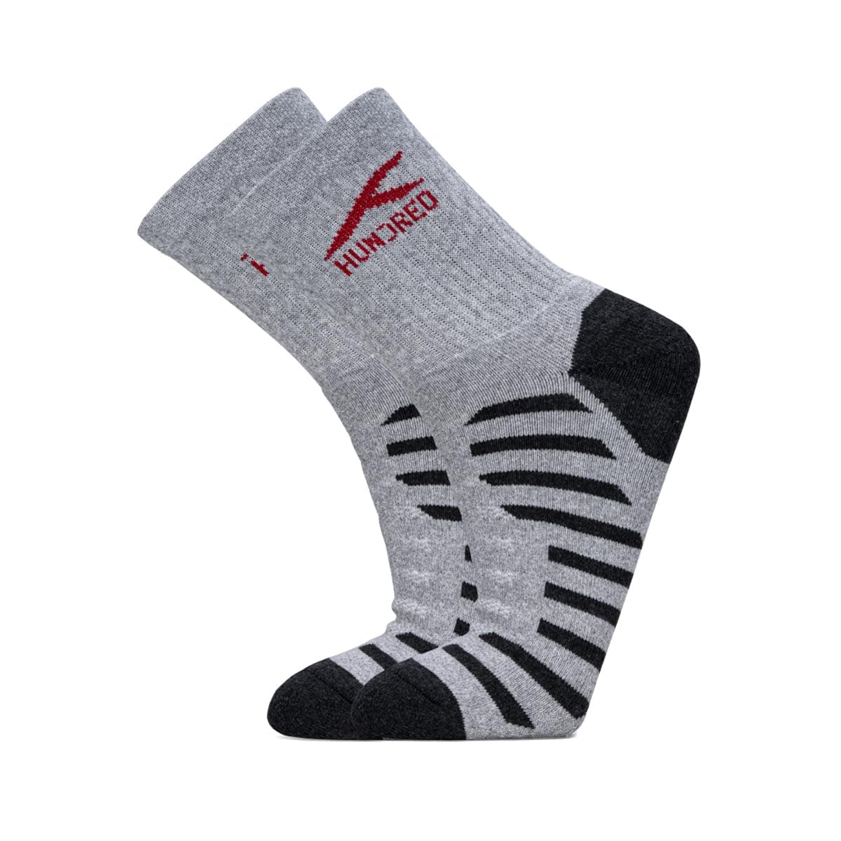 Hundred Stripe Quarter Length Performance Sports Socks