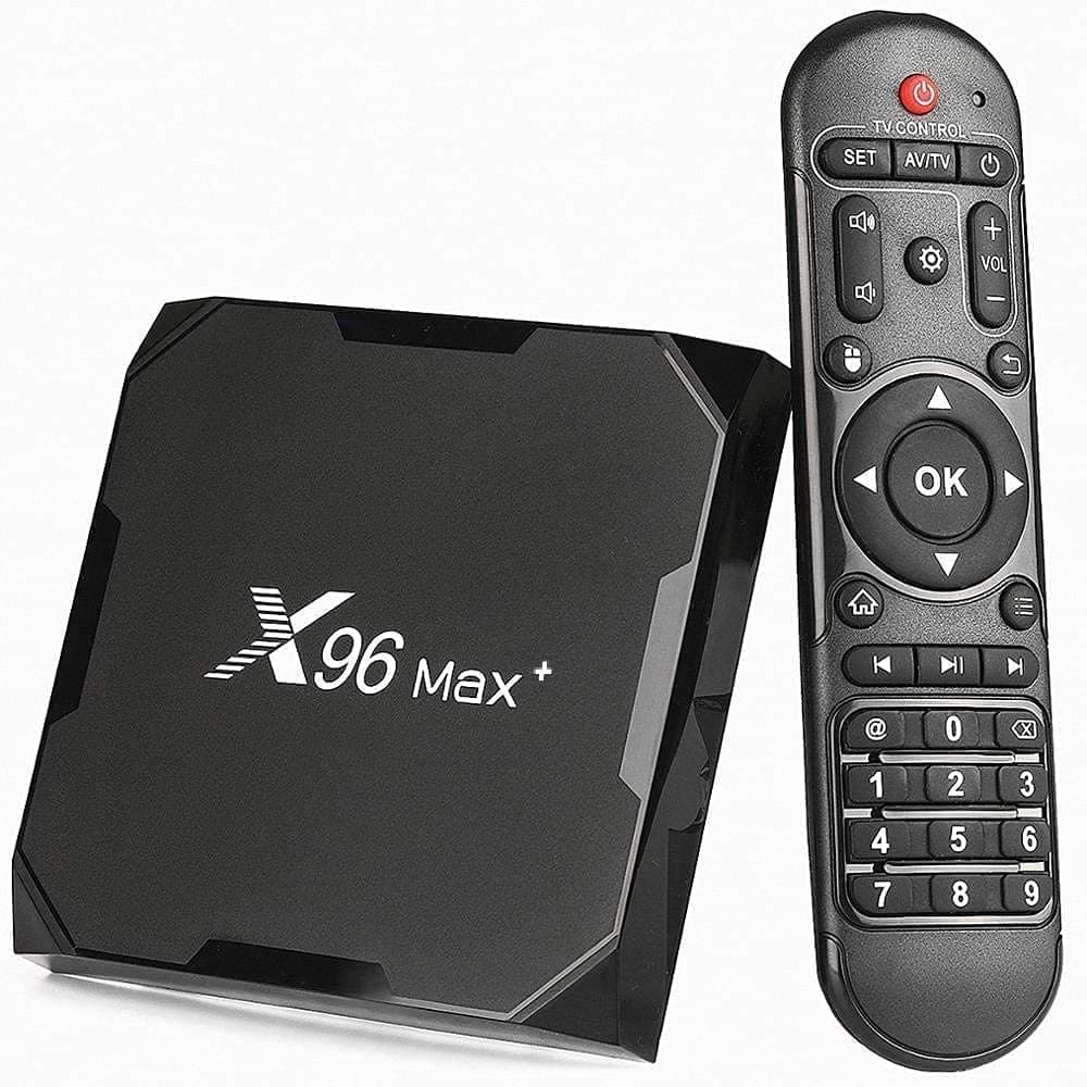 X96 Max+ Android 9.0 Amlogic S905X3 4GB RAM 32GB ROM 2.4G/5.8G Dual WiFi 100M LAN Bluetooth 4.0 H.265 HDR 4K TV Box
