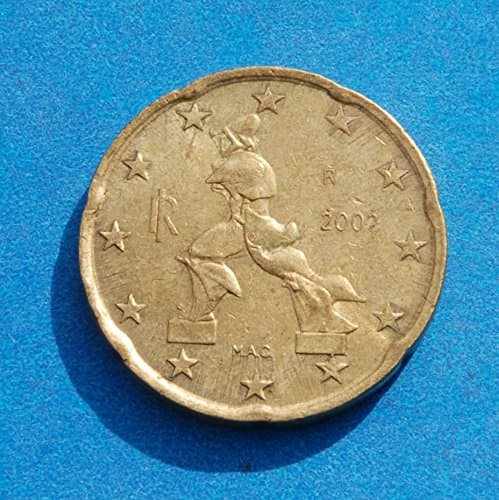 Italy 20 Euro Cent 2002 Coin