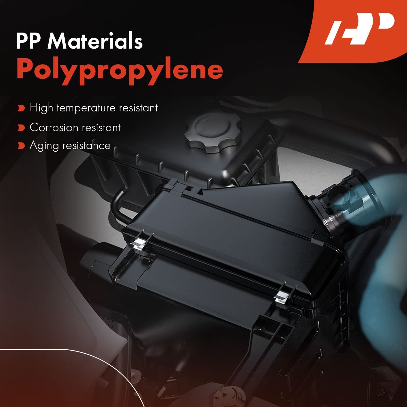 A-Premium Engine Air Filter Cleaner Box Housing Without Air Strainer Compatible with Toyota Camry 2018-2021, RAV4 2019-2021, Avalon 2019-2021