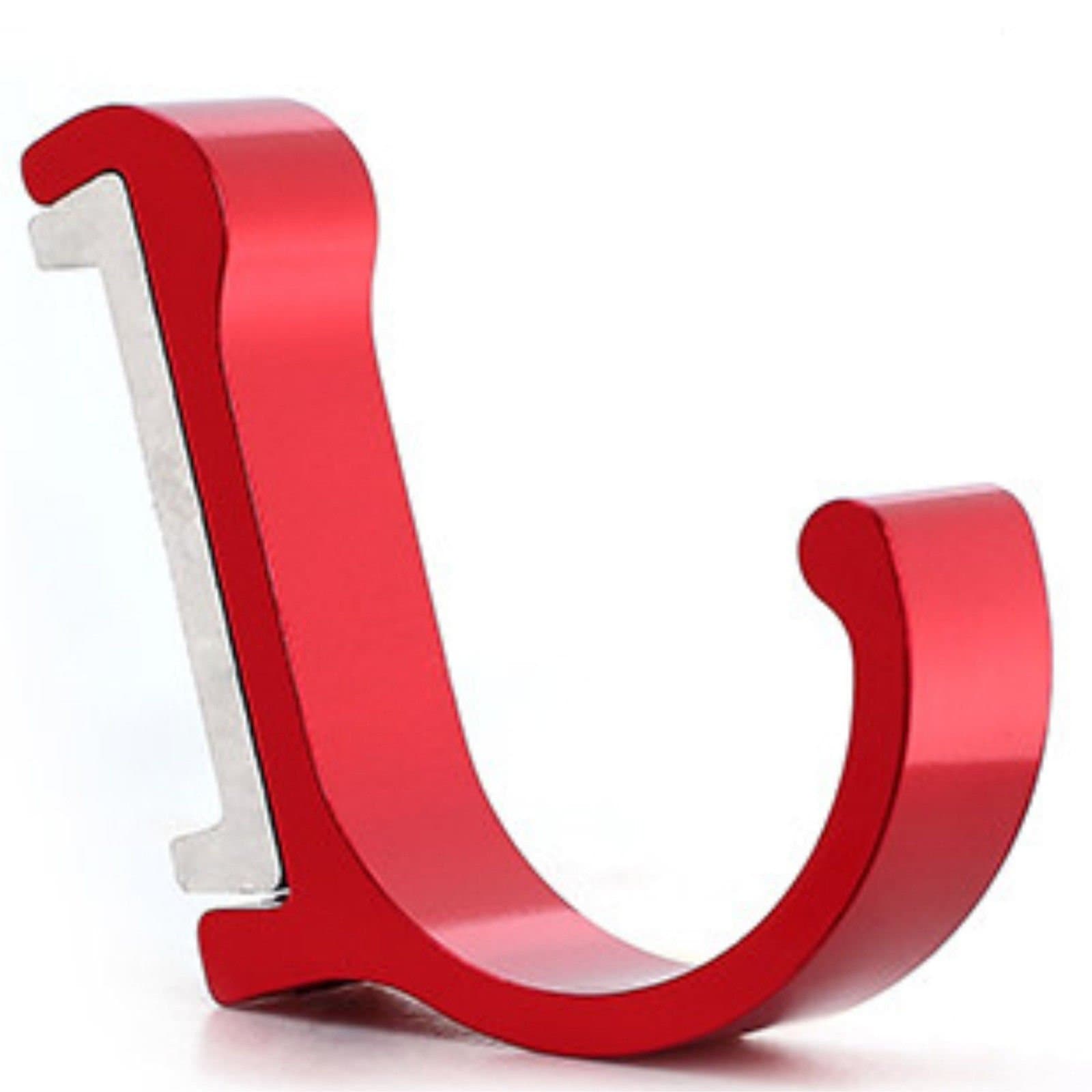 Red Colorful Single Double Robe Hat Coat Hanger Hook Door Wall Bath Aluminum Hange