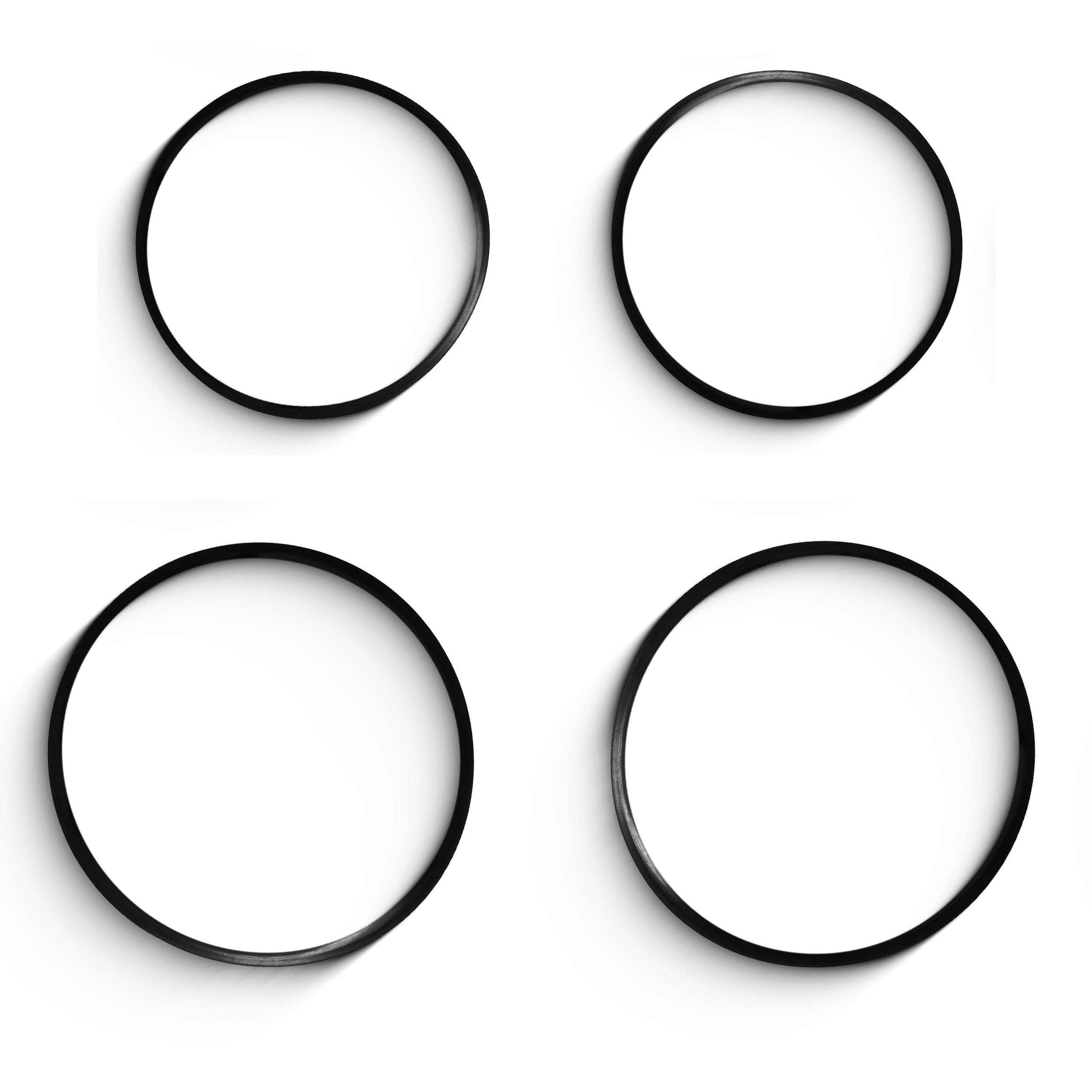 Kitchen Expert - Pressure Cooker Inner Lid | Rubber Ring | For All Type of Cookers | Standard | Black (2/3-4/5 Ltr)