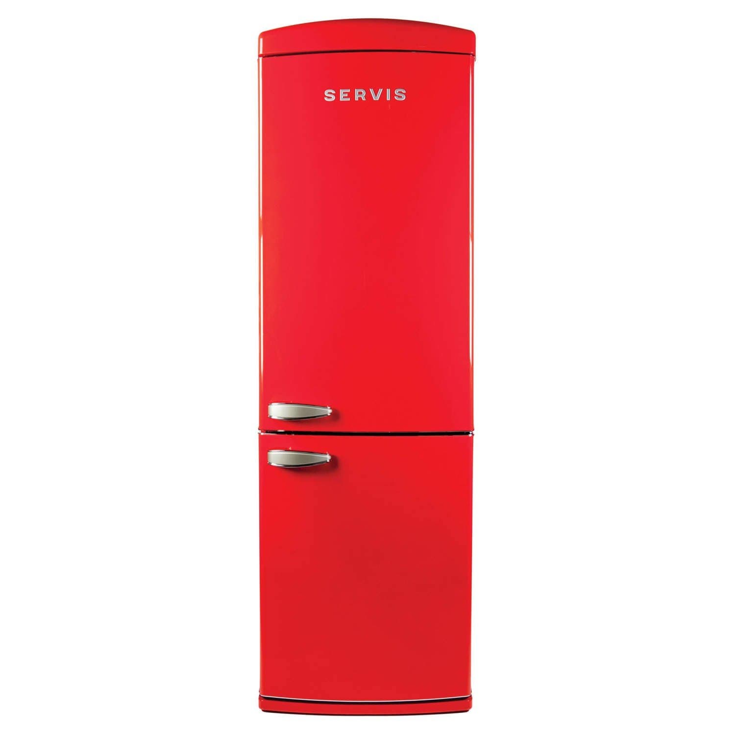 Servis C60185NFR Chilli Red Retro Fridge Freezer [Energy Class A+]