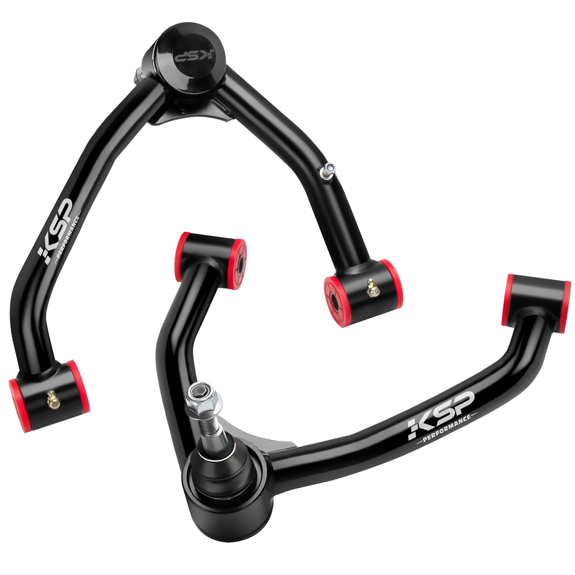 KSP 0-2" OEM Upper Control Arms fit Silverado Sierra 1500 2007-2018, Adjustable UCA Compatible With Chevy GMC Tahoe Suburban Avalanche Yukon, Replace Factory/Stock Part# RK80669/70 521023/024 25812725