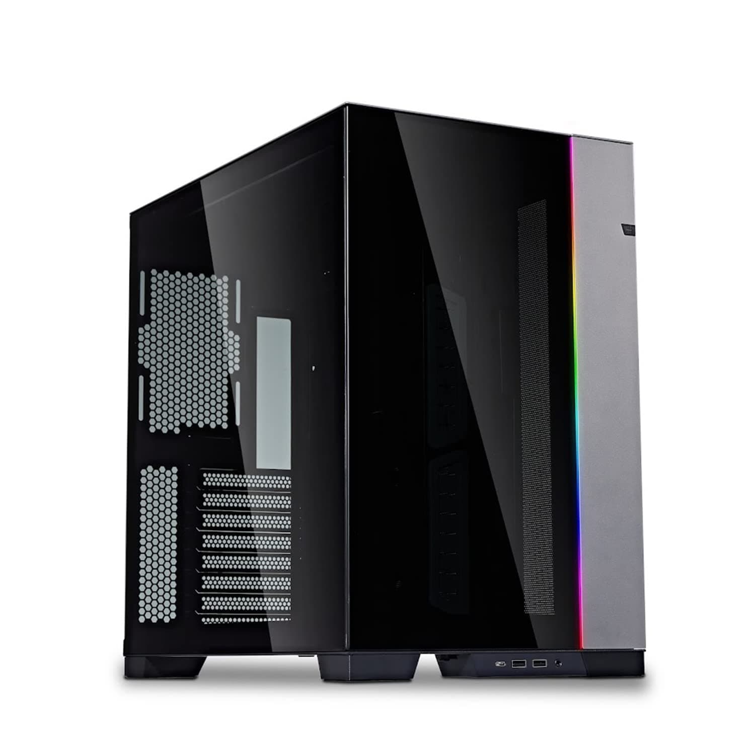 Lian Li LIANLI O11 DYNAMIC EVO GREY Middle Tower PC Case, Compatible with E-ATX, ATX, Micro ATX, Mini-ITX, Can Mount Up to 10 Cooling Fans, Up to 3 14.2 inches (360 mm) Radiators,