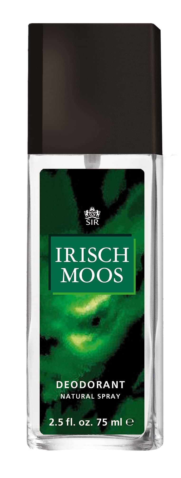 Irisch Moos Deodorant Spray, 75ml Glass Bottle
