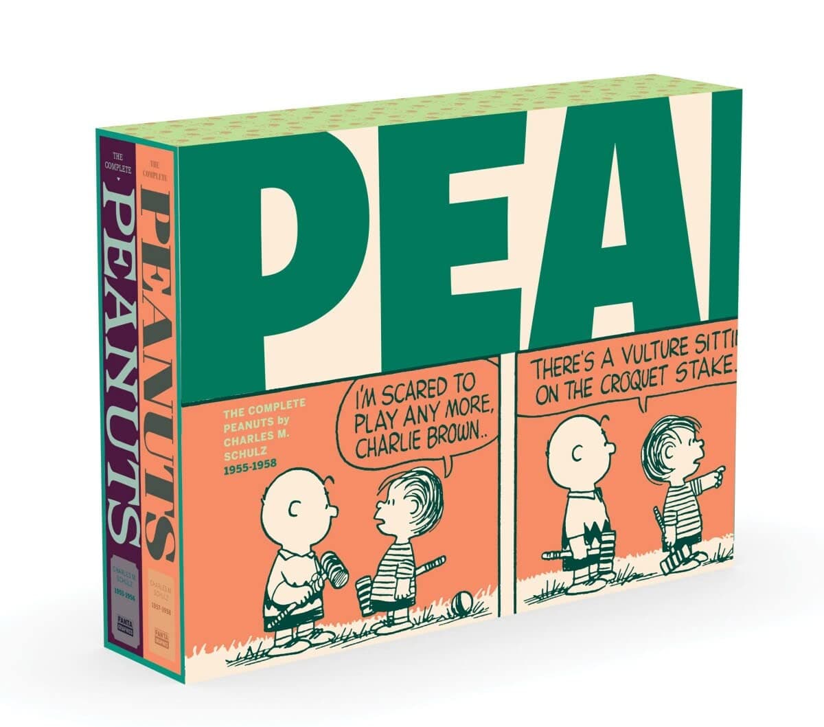 The Complete Peanuts 1955-1958: Vols. 3 & 4 Gift Box Set - Paperback
