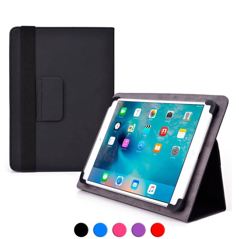 Cooper Infinite Elite [Protective Rugged Shockproof Carrying Case] for Acer Aspire Switch 10| Cover Folio Holder Stand + Free Screen Protector (Black)