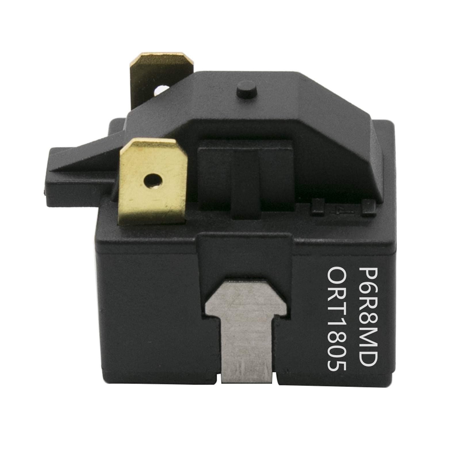 iRomehony Refrigerator PTC Starter Compressor Start Relay Replacement For P6R8MD ORT1805 2 pin Fit for Kenmore LG Magic Chef Refrigerator dehumidier PTC Starter