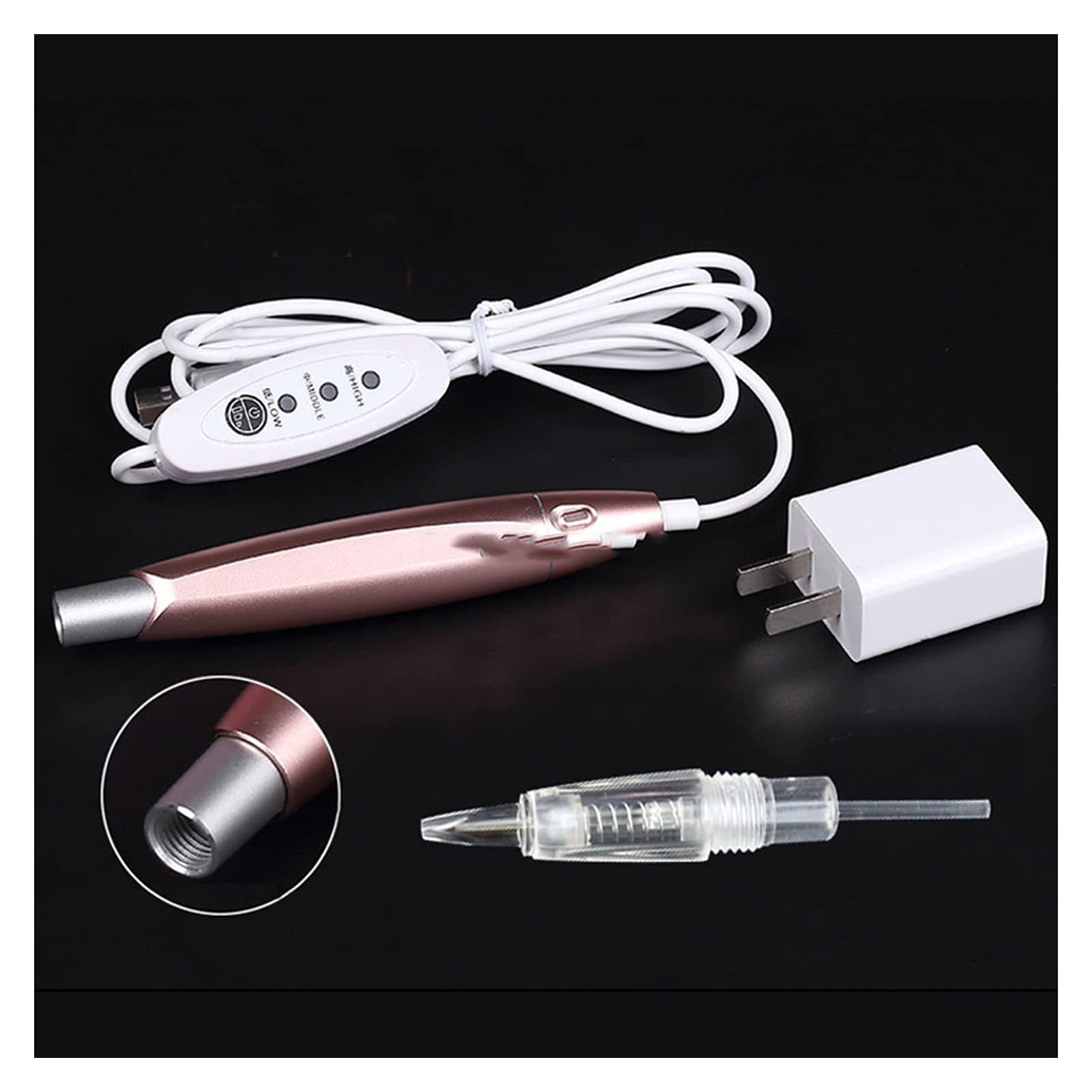 WHY-YUE Tattoo Kit Micro Permanent Makeup Machine Pen Eyebrow Liner Lips Tattoo Microblading Machine Wholesale