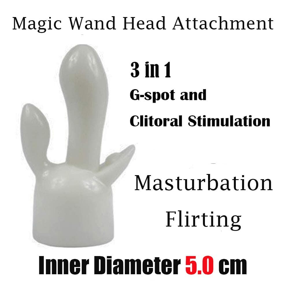 Handheld Massage Tools Attachments Silicone Accessories(3 in 1 Silicone Attachments)