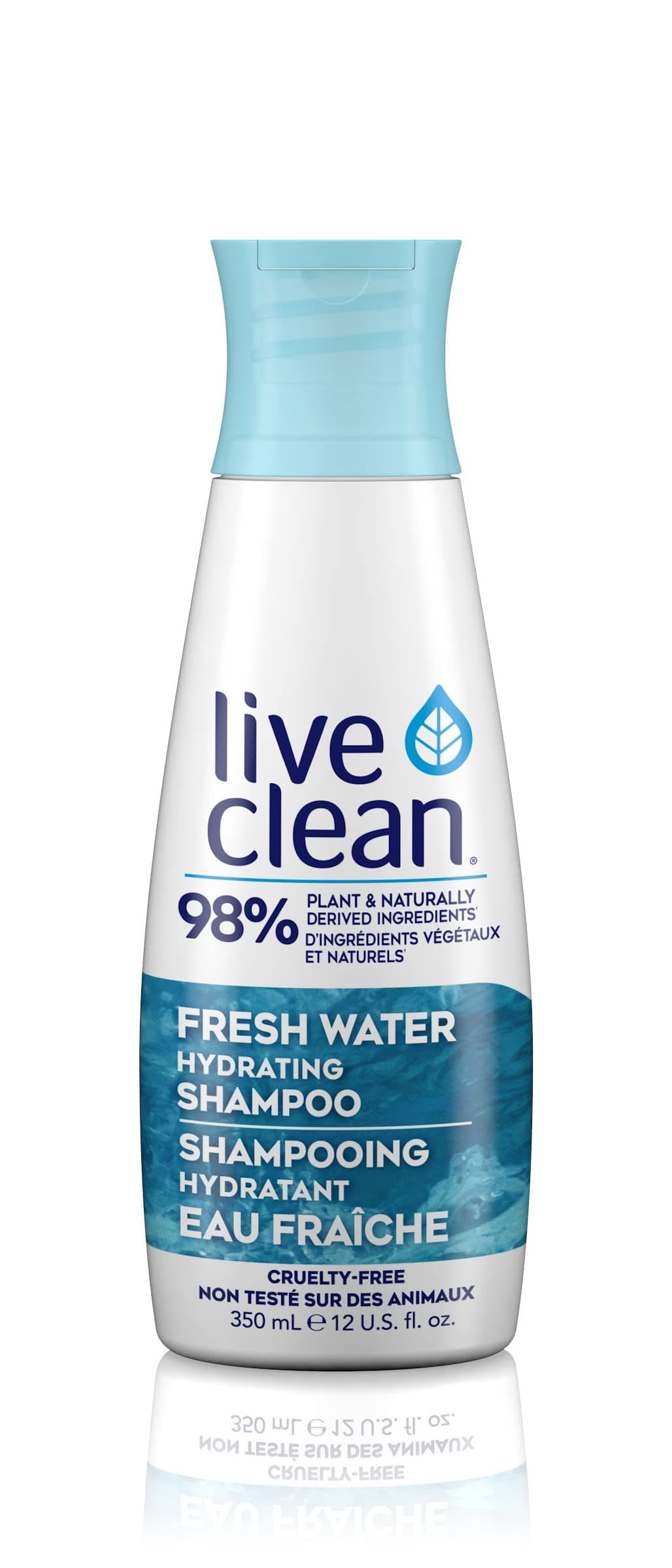 Live Clean Fresh Water Hydrating Shampoo 12 oz