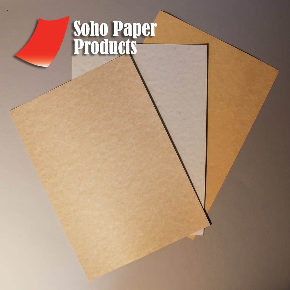 Parchment Paper Gold, Silver & Bronze Certificate Pack
