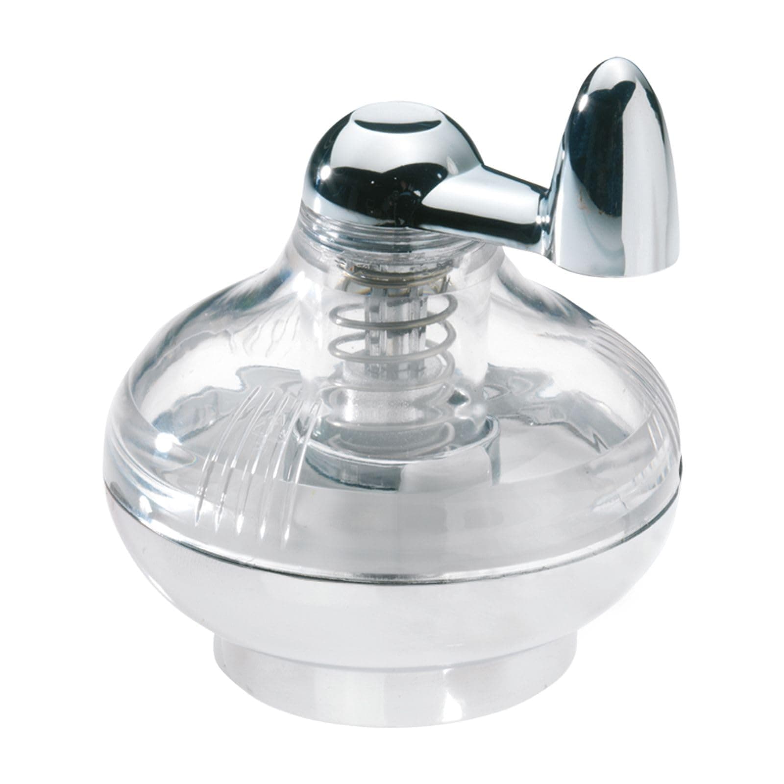 Nut Meg Grinder, 3.3 x 3.1 x 3.7 inches, Clear
