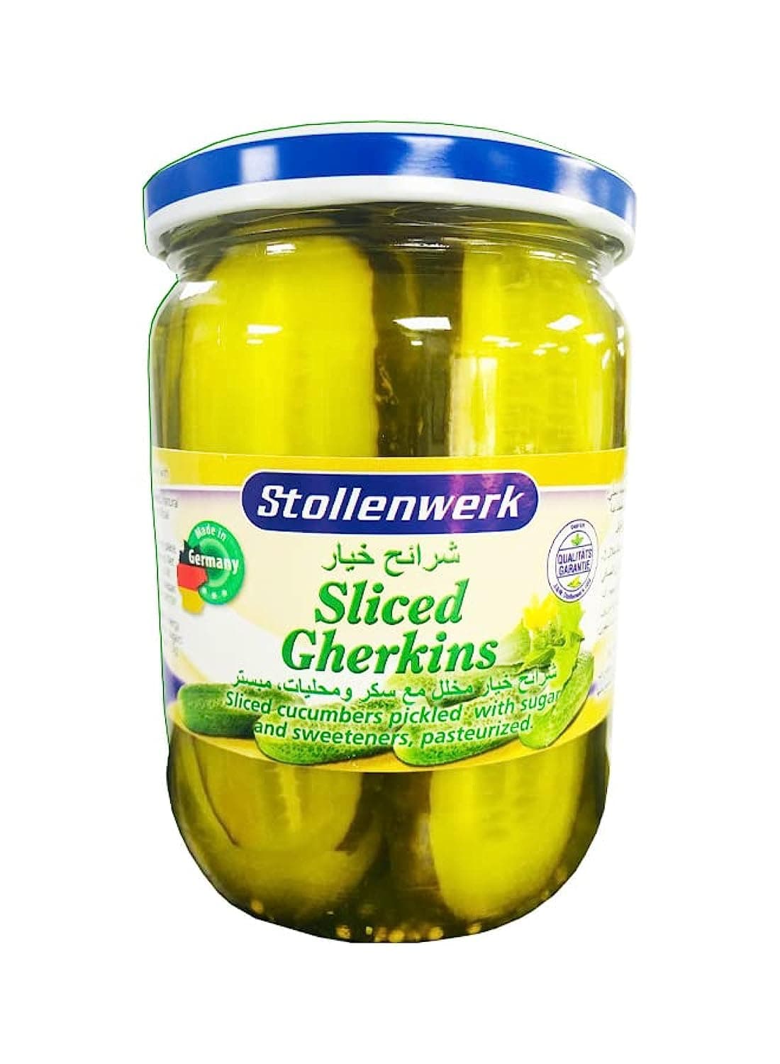 Stollenwerk - Sliced Gherkins 520g