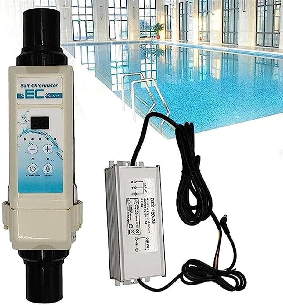 Salt Water Chlorinator Cell, System,Chlorine Generator,Electrolyzer Swimming Pool, for Pools, Machine(20g/h)