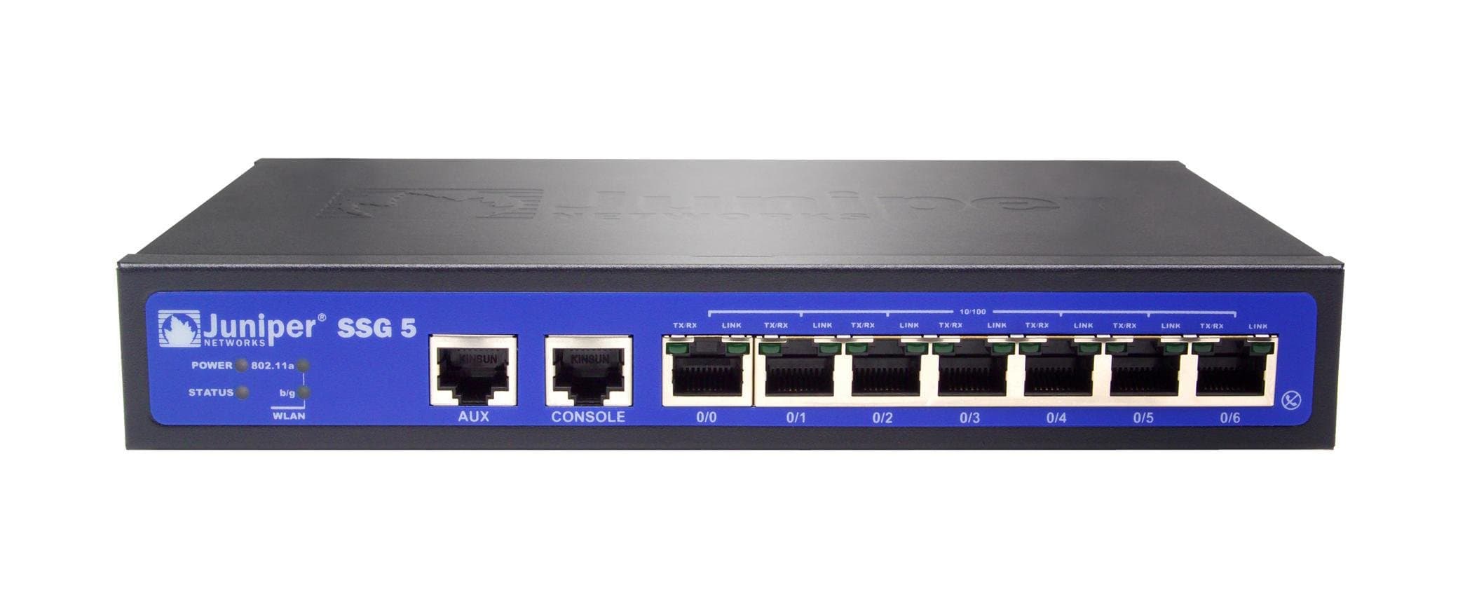 Juniper Networks SSG-5-SH-US - 7 port - 256MB Firewall Security Appliance