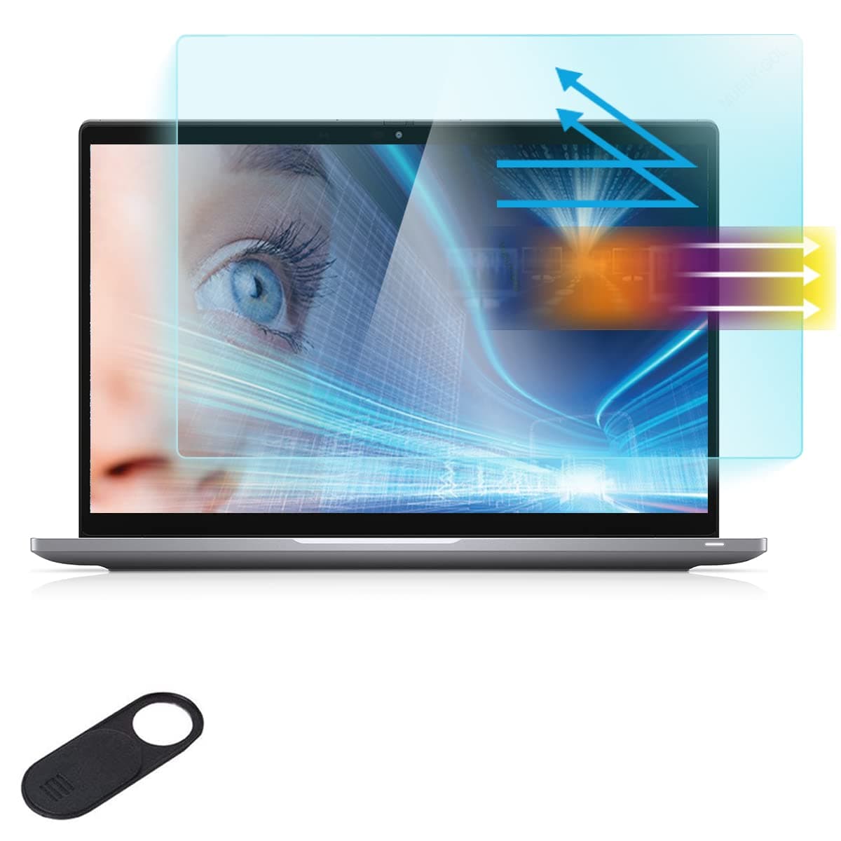 Eyes Protection Anti Blue Light Glare Screen Protector for 14" Dell Latitude (Models: E5490 E5491 E5450 E6430 E6440 E5470 E7440 E7450 E7470 E7480 E7440 7490 etc. Reduces Eye Strain, Help Sleep Better