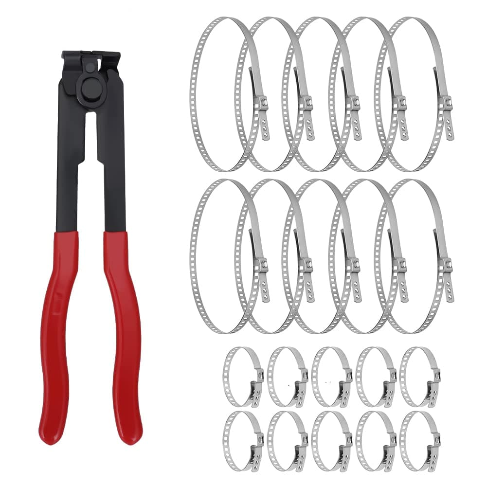 For Auto / ATV CV Joint Axle Boot Clamp Pliers Tool with 20 Crimp Bands