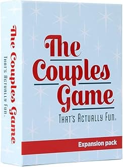 The Couples Game That's Actually Fun Expansion Pack | 150 Fun Questions to Play with Your Partner | Couples Card Games | Party Card Games for Date Nights & Valentine's Day | Ages 17 Up