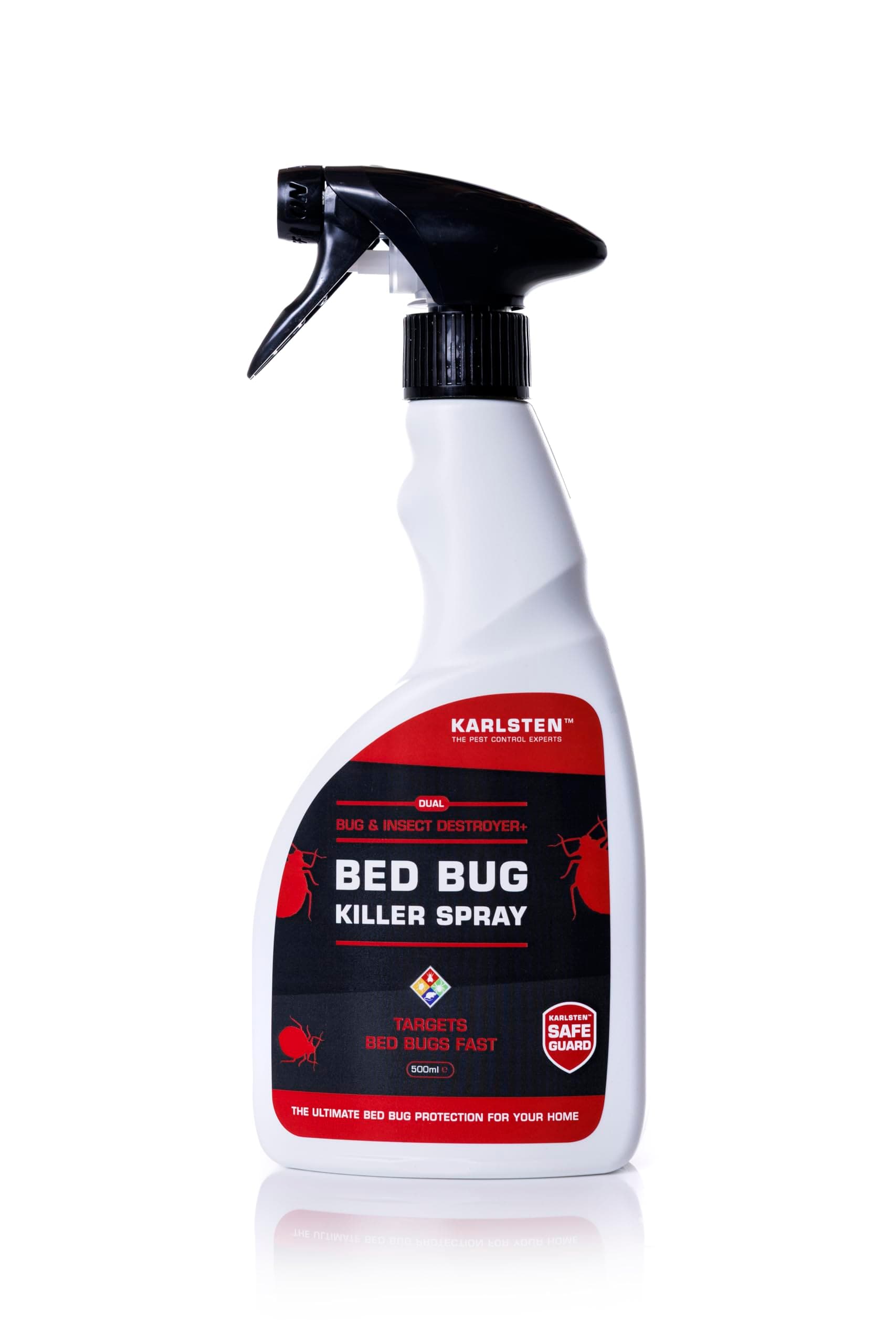 Bed Bug Killer Spray, 500ml - Fast Acting Spray, Strong Killer, Kills on Contact,for Mattress Repellent protection Kills On Contact