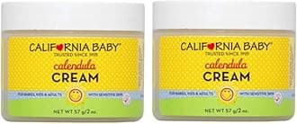 California BabyCalendula Cream | 100% Plant-Based Moisturizer | Lavender Baby Lotion | Face Moisturizer For Dry Skin | Hypoallergenic | 2 oz (2-Pack)